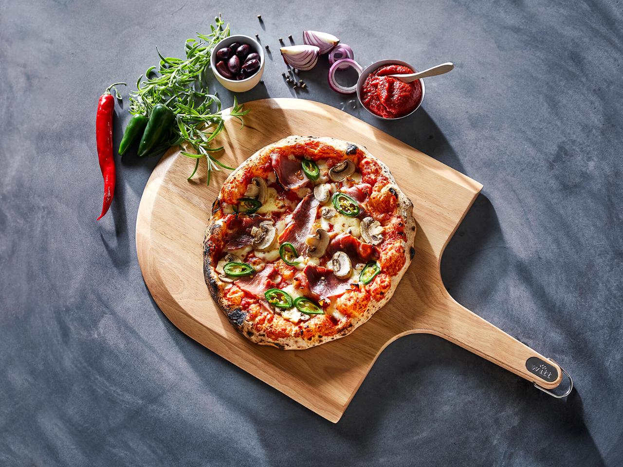 Witt Wood Pizza Peel 14